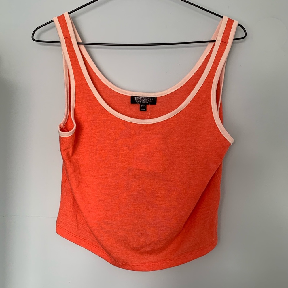 Topshop Baseball Tank